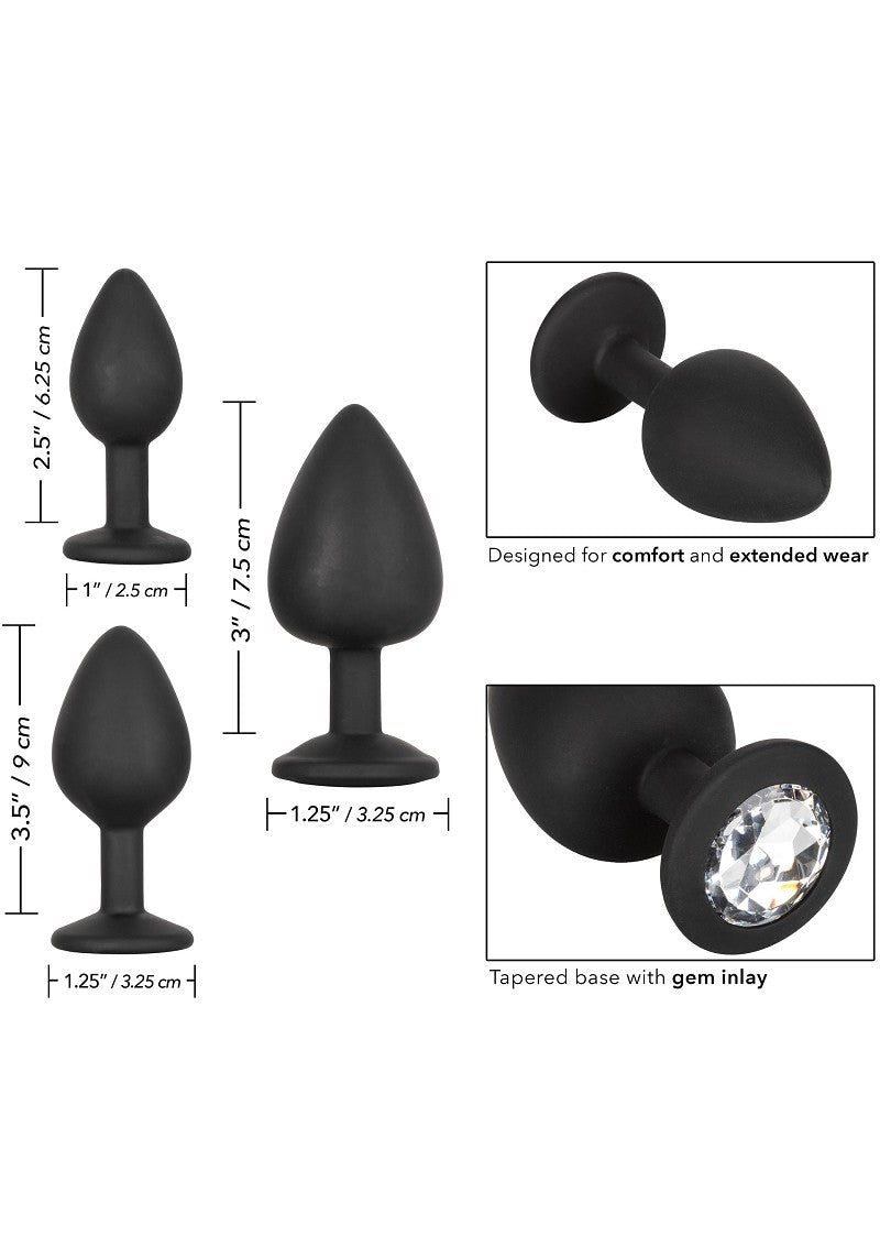Coffret X3 plug anal (S/M/L)