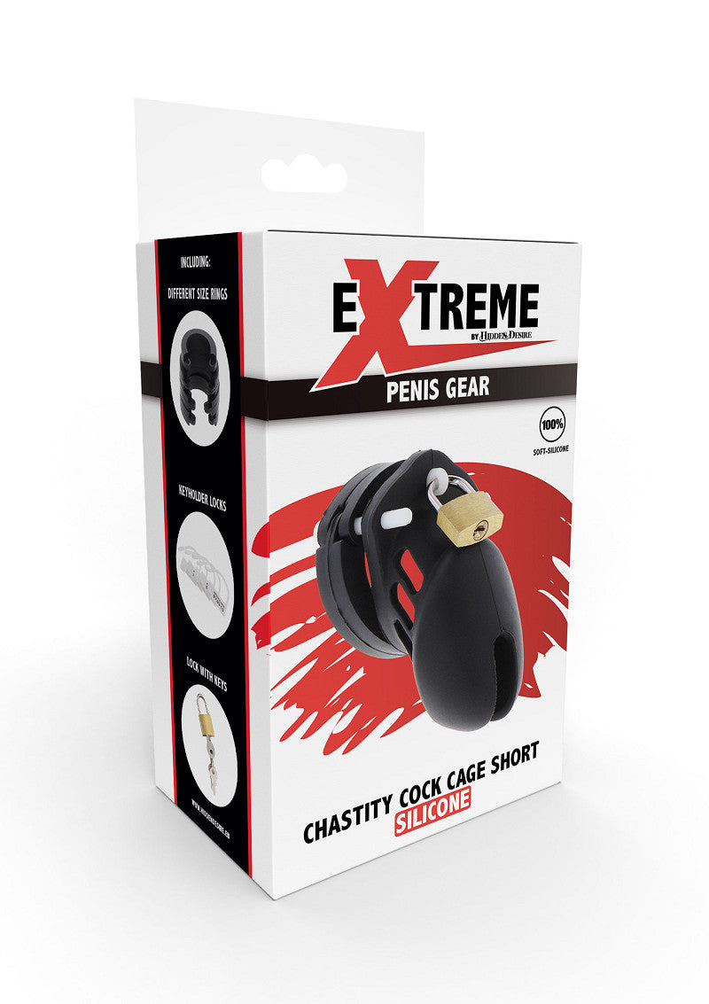 Cage à pénis en silicone ( taille S )