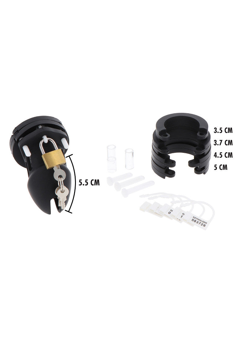 Cage à pénis en silicone ( taille S )