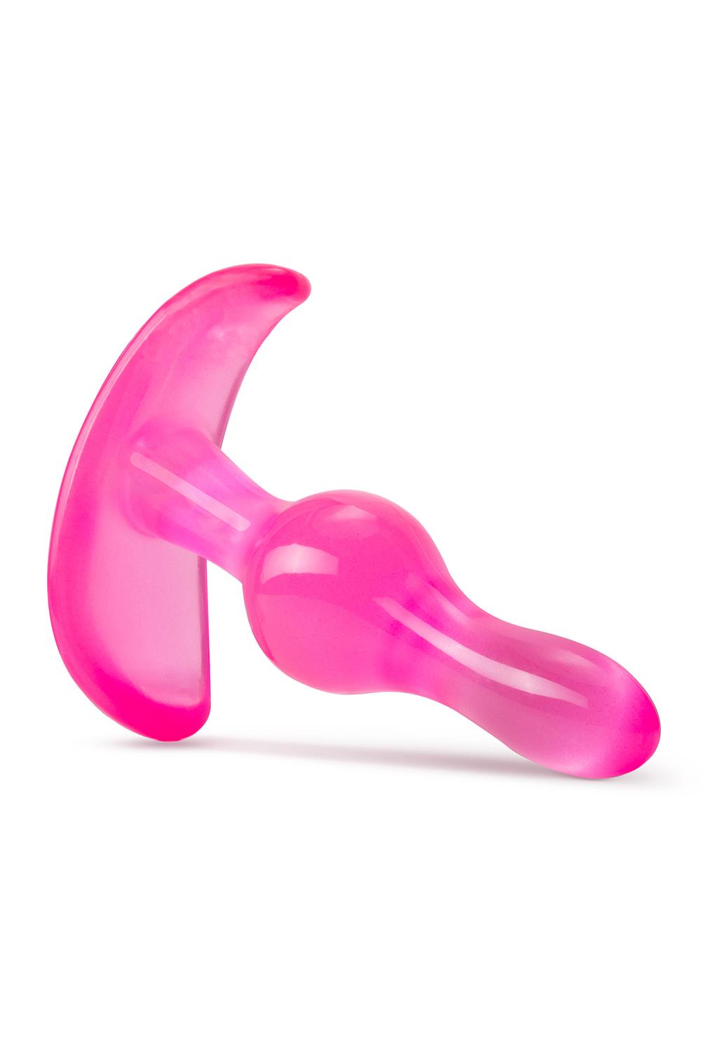 Plug anal courbé