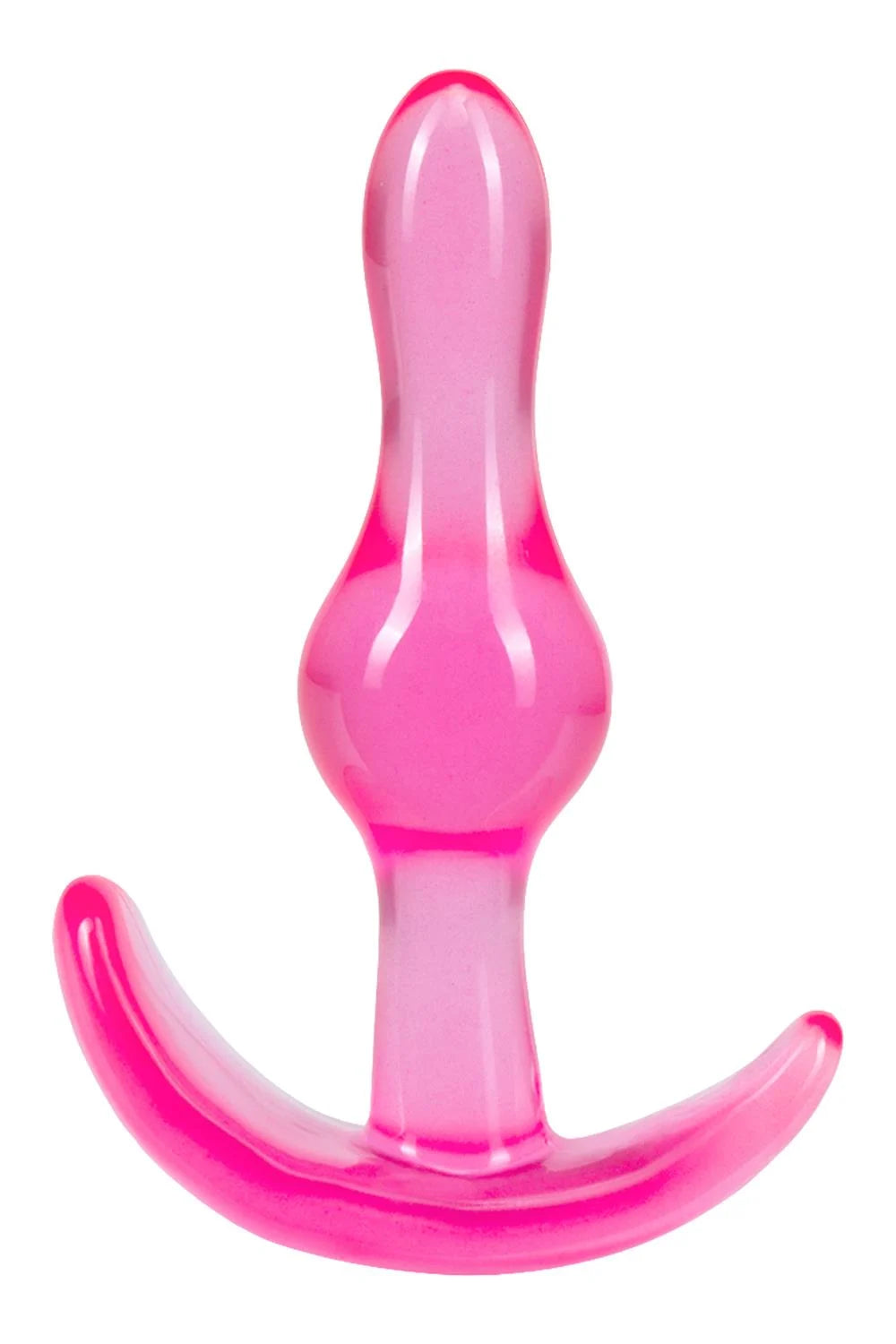 Plug anal courbé