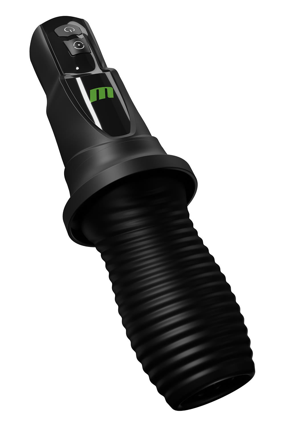 Masturbateur oral vibrant avec rotation (3 Rd Base Black )