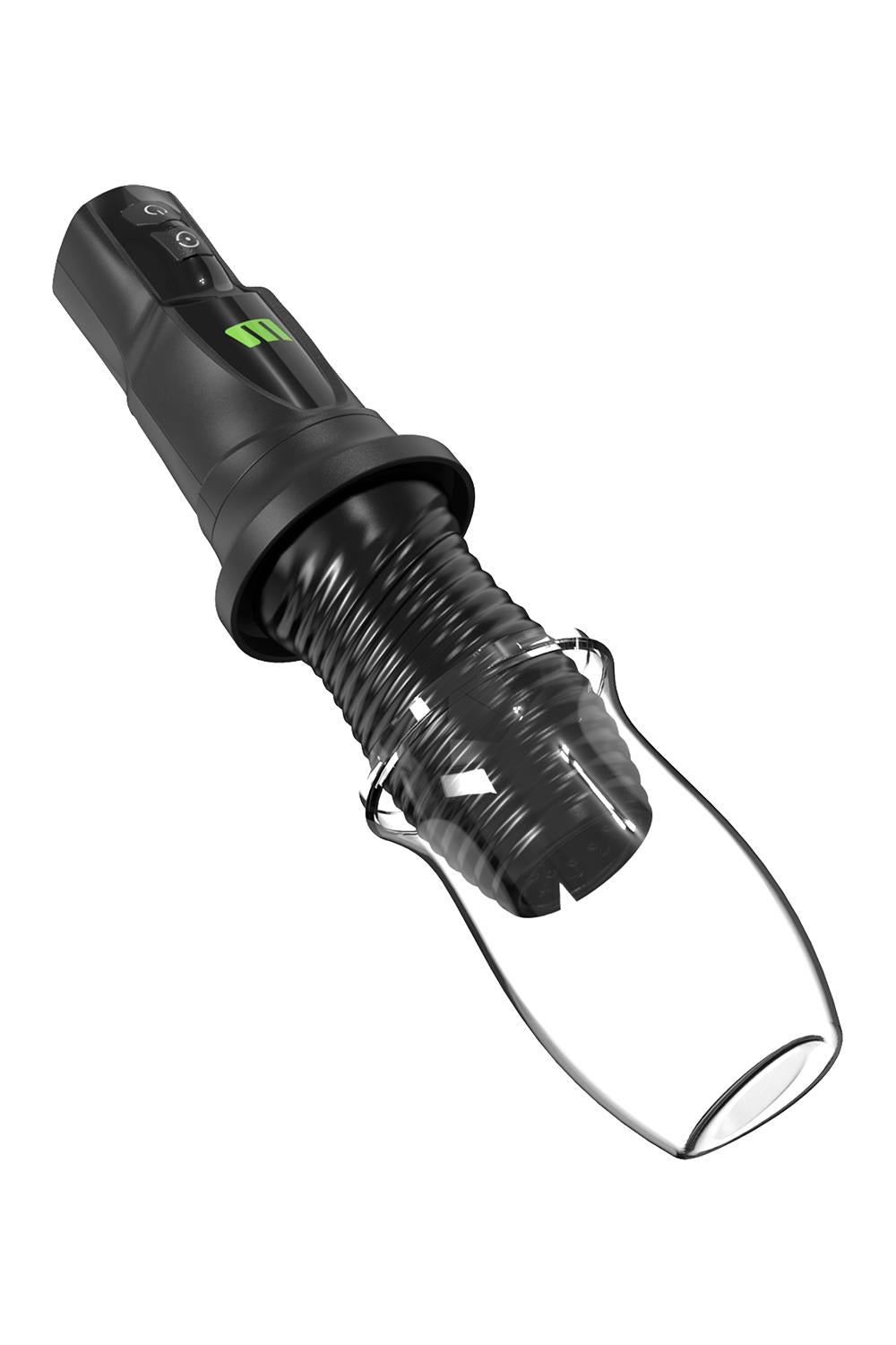 Masturbateur oral vibrant avec rotation (3 Rd Base Black )