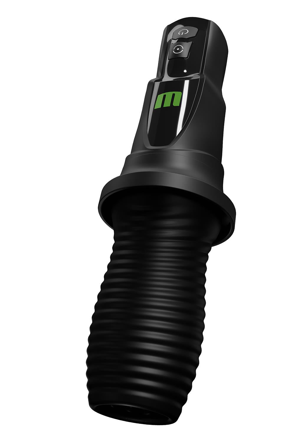 Masturbateur oral vibrant avec rotation (3 Rd Base Black )