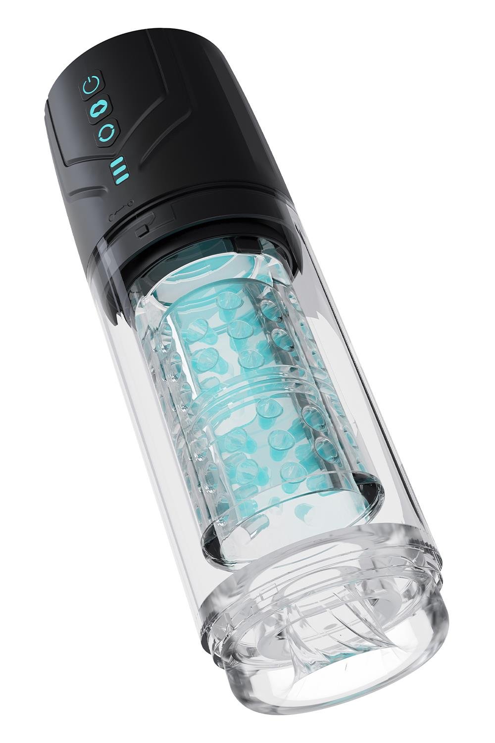 Masturbateur automatique avec rotation et succion (Whirlwind Pro)
