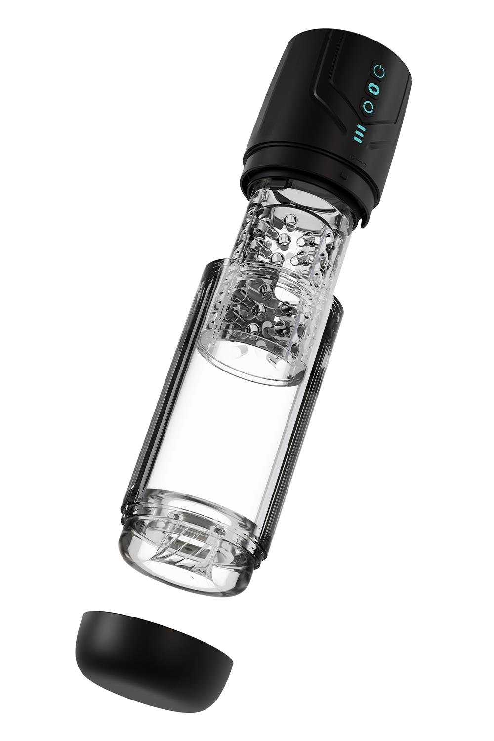Masturbateur automatique avec rotation et succion (Whirlwind Pro)