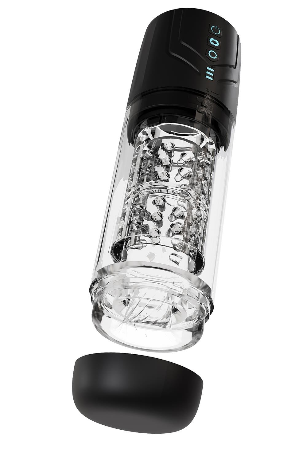 Masturbateur automatique avec rotation et succion (Whirlwind Pro)