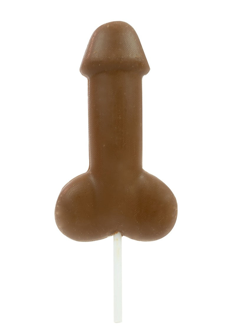 Sucette fun chocolat au lait