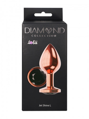 Plug en métal rose gold (Jet Shine large)