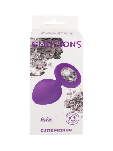 Plug anal avec strass ( medium )