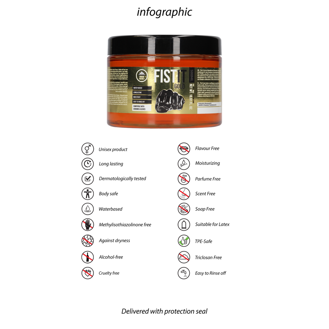 Gel pour FIST base d'eau ( GOLD )