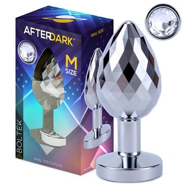 Plug anal en métal avec diamant ( medium )