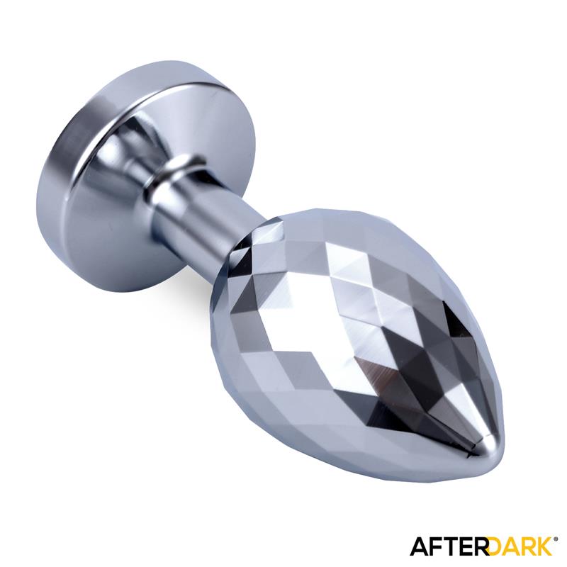 Plug anal en métal avec diamant ( medium )