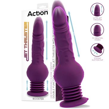 Gode ventouse vibrant ( Booster )