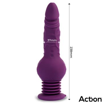 Gode ventouse vibrant ( Booster )