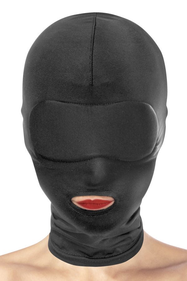 Cagoule bouche ouverte