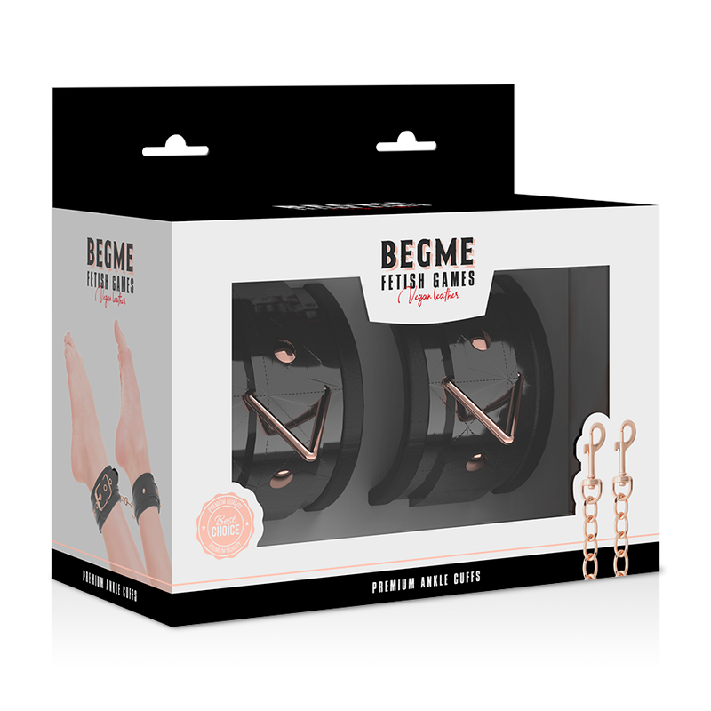 attache cheville ajustable en cuir vegan