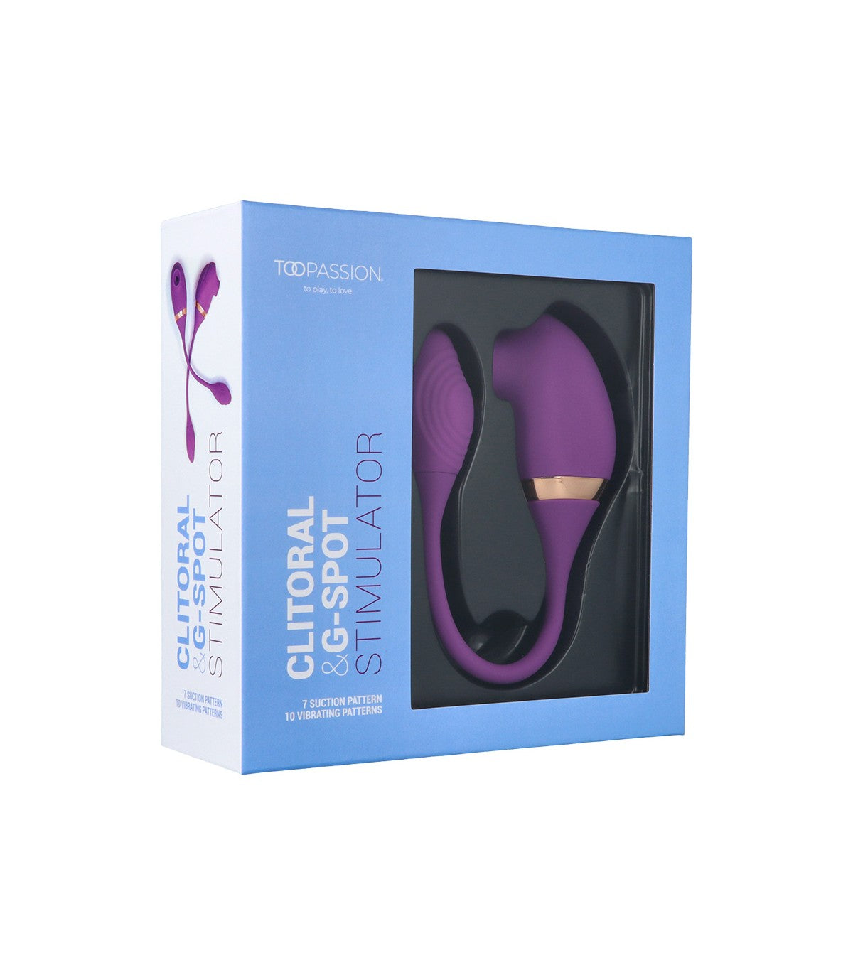 Stimulateur clitoridien et vibromasseur point G