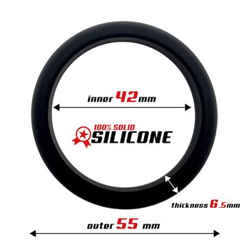 Anneau en silicone solide