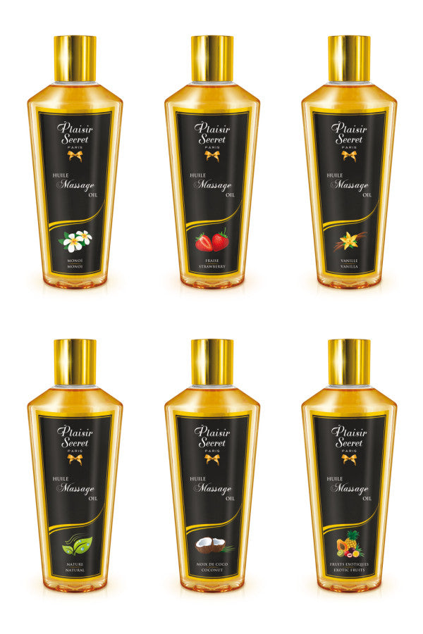 Coffret huile de massage