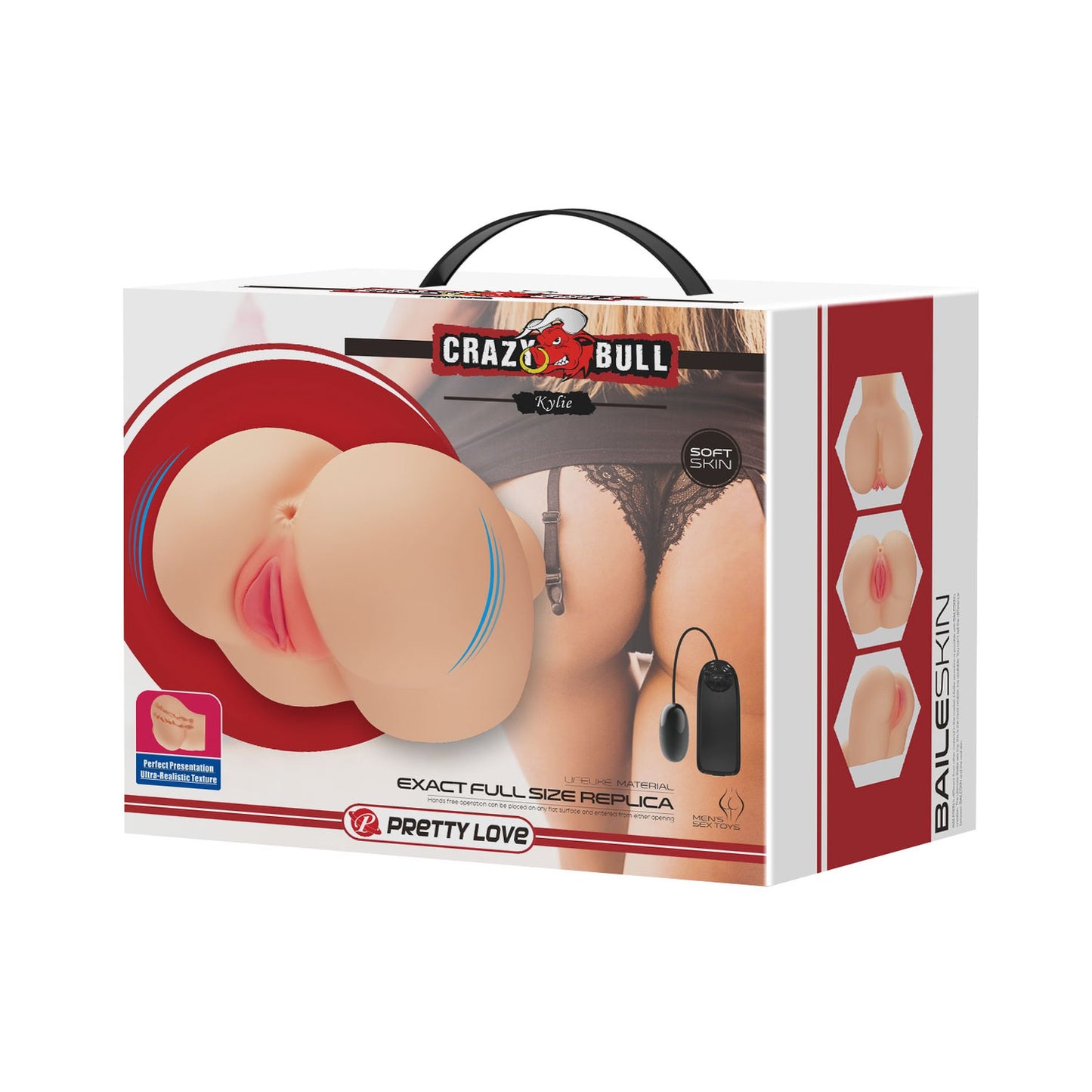Fessier masturbateur réaliste vibrant (KYLIE)