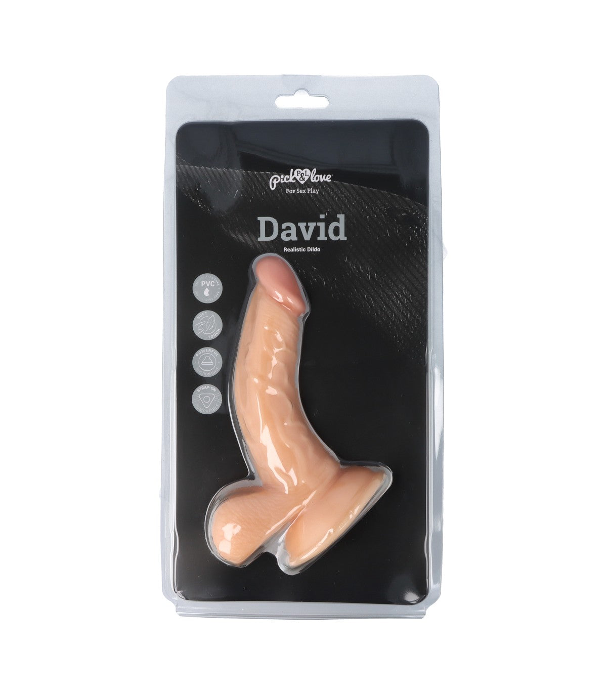 Gode ventouse réaliste ( DAVID )