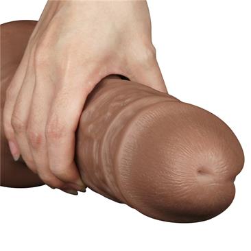 Gode ventouse réaliste vibrant