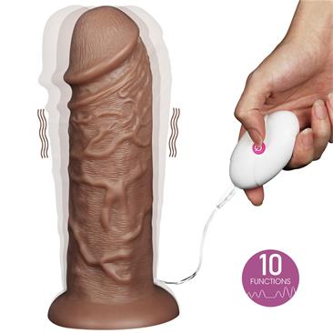 Gode ventouse réaliste vibrant