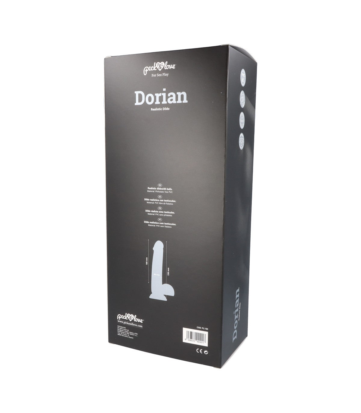 Gode ventouse réaliste ( Dorian )