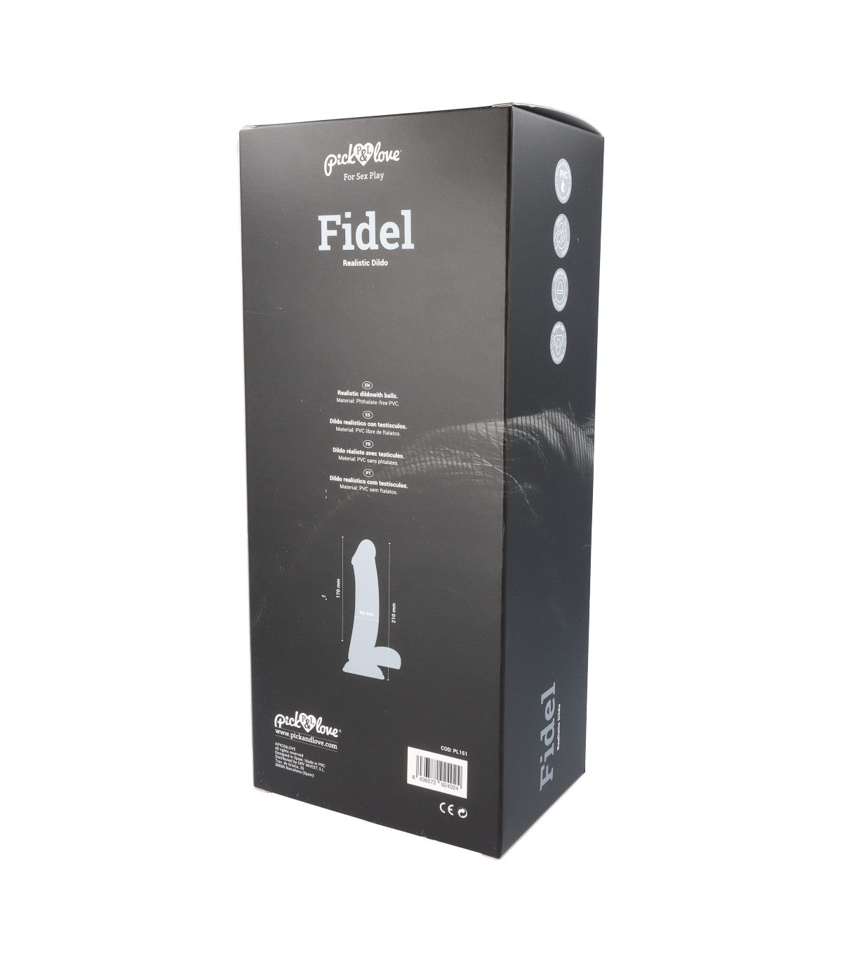 Gode ventouse réalite ( FIDEL )