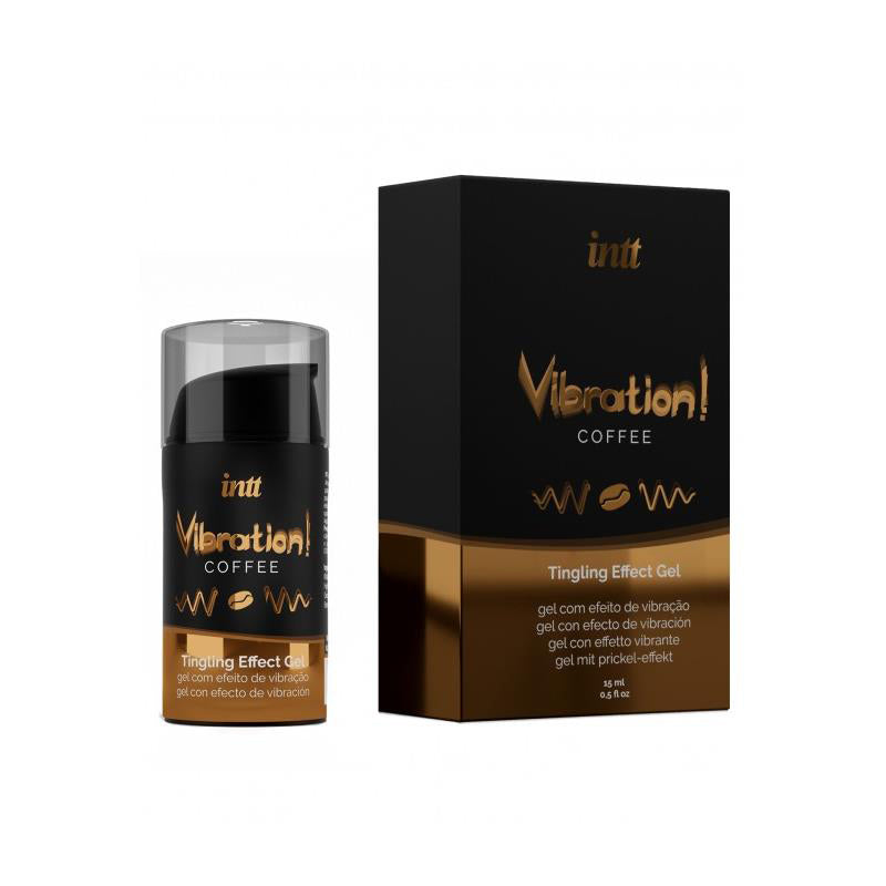 Gel intime pour couple aromatisé et comestible goût Café INTT