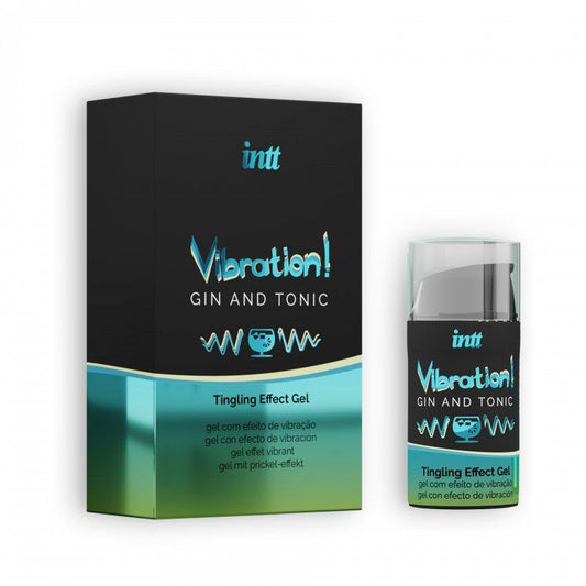 Gel intime pour couple aromatisé et comestible goût Gin and Tonic INTT