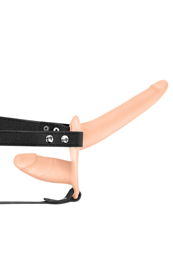 Double gode ceinture vibrant