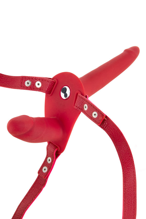 Double gode ceinture vibrant