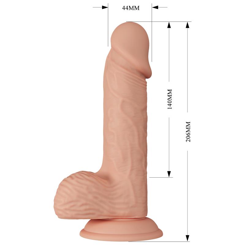 gode ventouse réaliste vibrant ( CATOBLEPAS)
