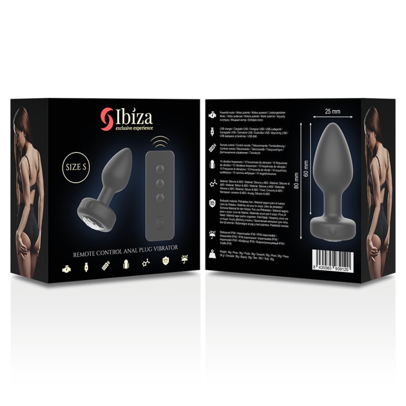 Plug anal vibrant
