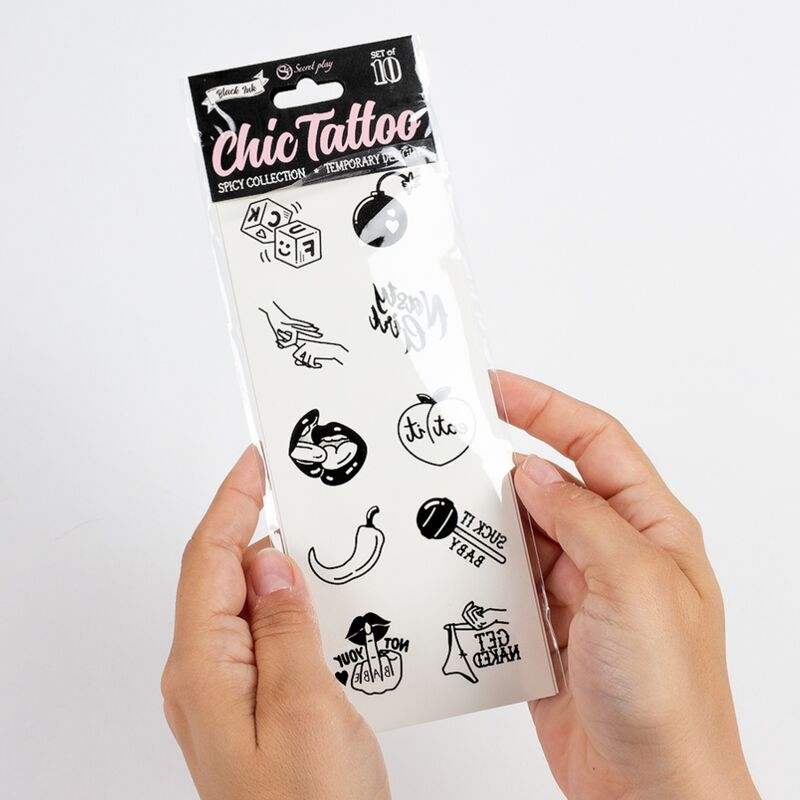 Tatouage temporaire CHIC TATTOO ( Spicy collection )