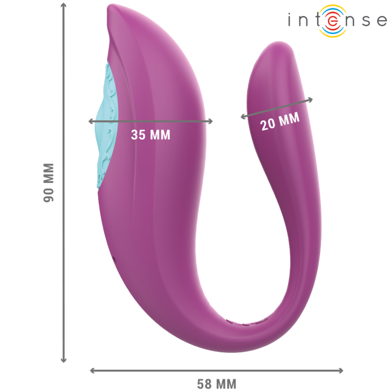 Vibromasseur couple et stimulateur (Annie)
