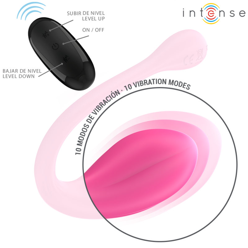 Oeuf vibrant et stimulateur (Janice)