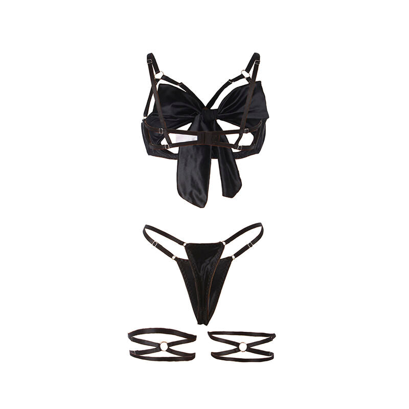 Ensemble soutien-gorge avec noeud