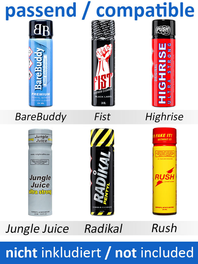 Inhalateur double poppers ( tall / grand )