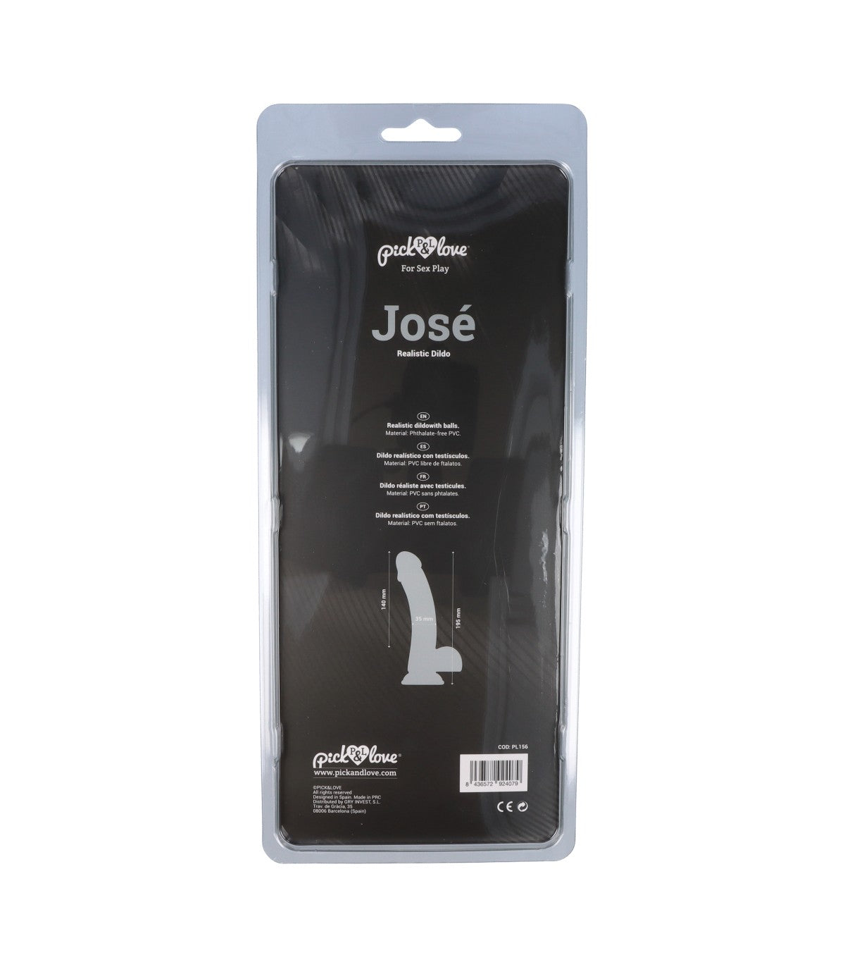 Gode ventouse réaliste ( José )