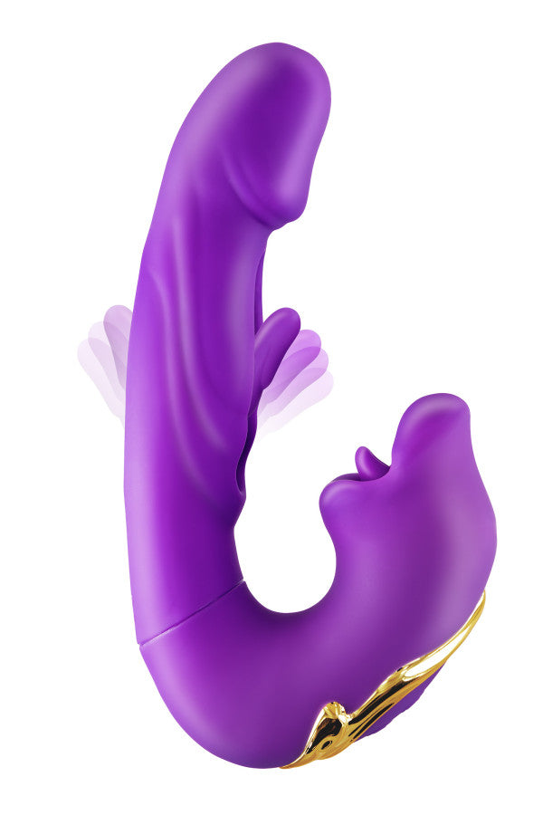 Vibromasseur rabbit 3 en 1 (Kissy)