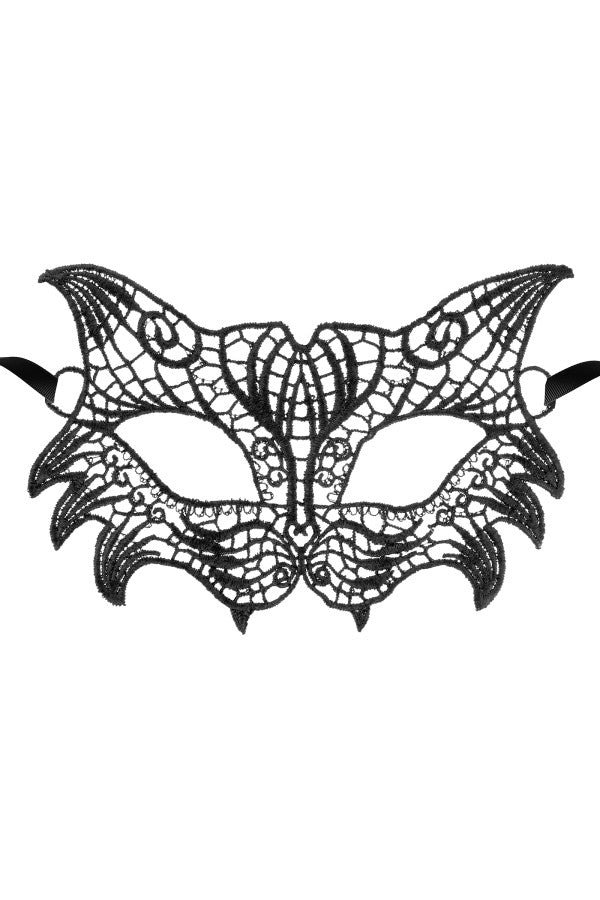 Masque en dentelle noir (Nuit)