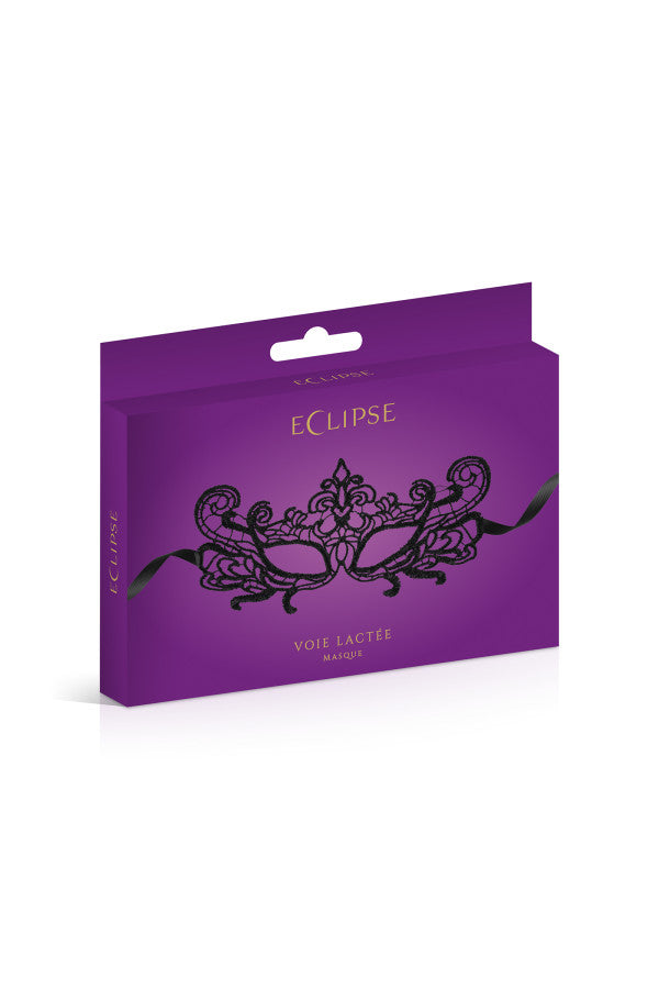 Masque noir en dentelle ( Voie Lactée )