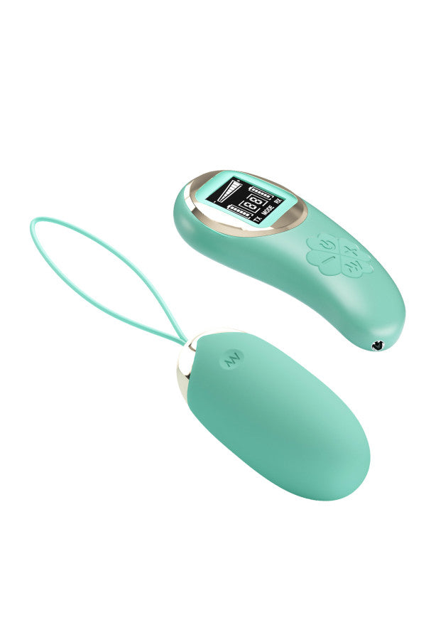 Oeuf vibrant avec télécommande sans fil à éran digital ( Mina )