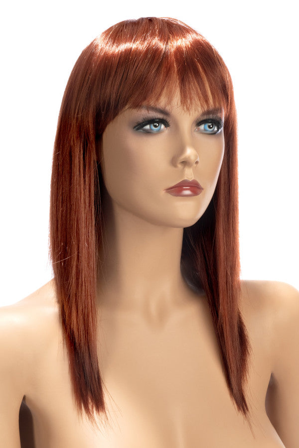Perruque longue rousse Worl Wigs