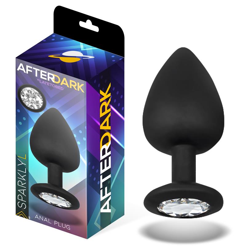 plug en silicone avec diamant