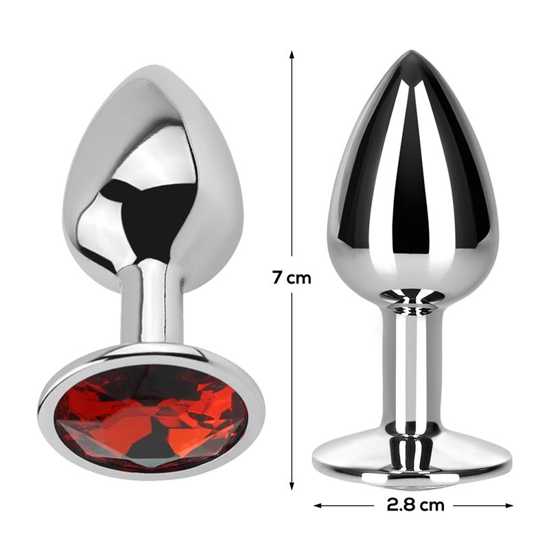 plug en métal avec diamant
