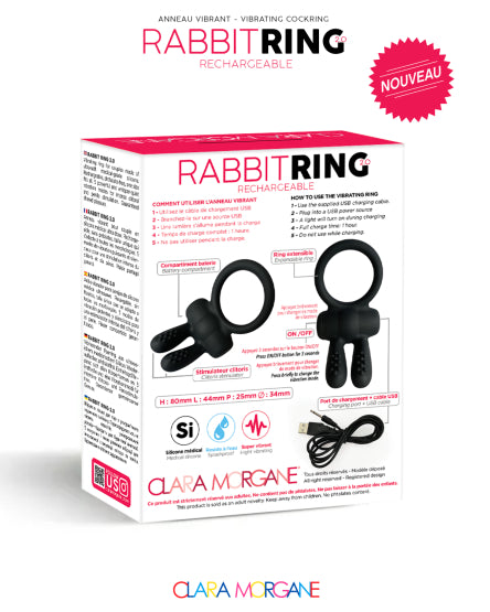 Anneau vibrant rabbit ring 2.0